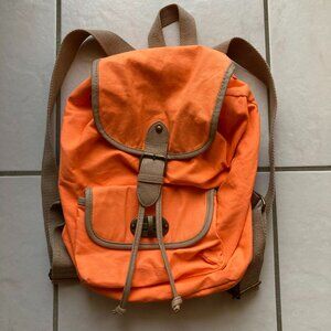Xhilaration Orange Cinch Backpack